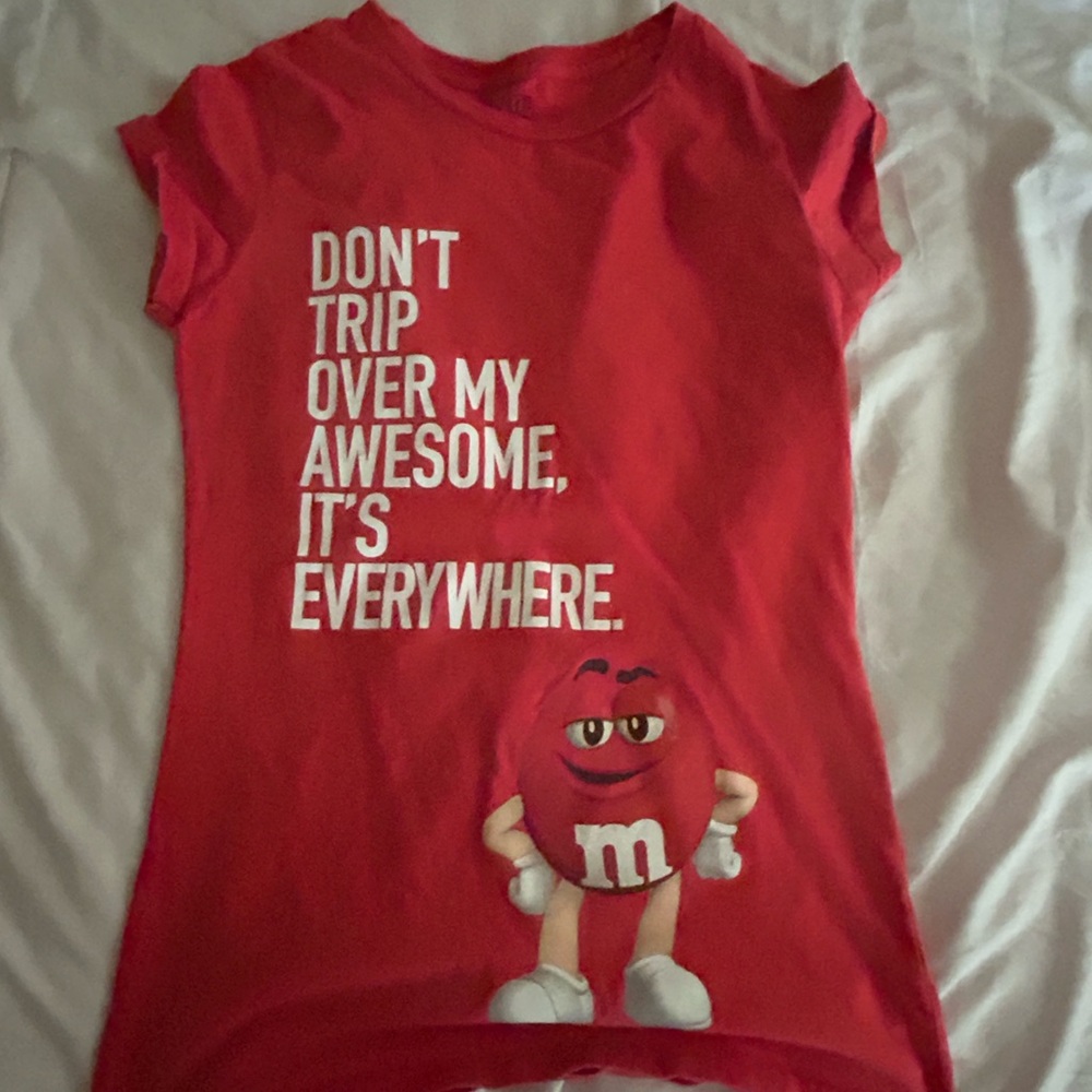 M&M'S Red Graphic Kids Tee